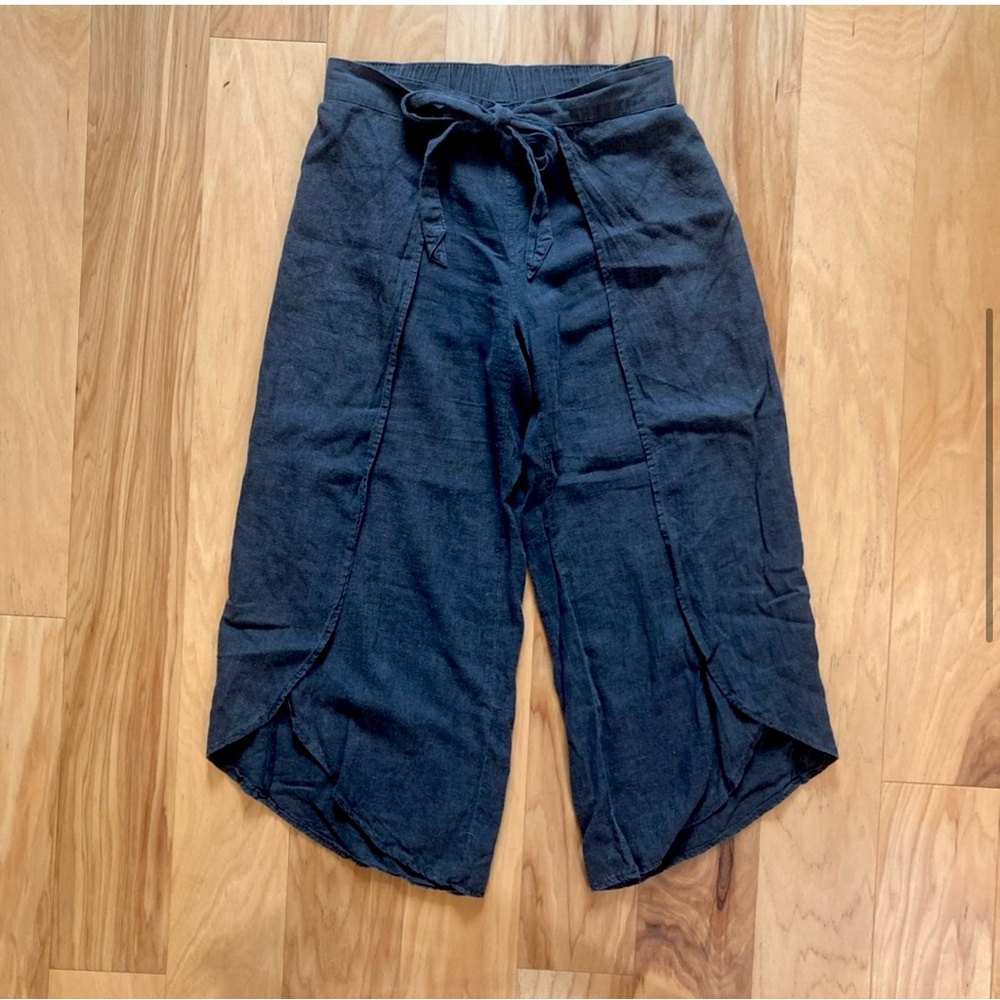 🌺 {nwt} Patagonia Garden Island Linen Hemp Wrap Pants - XS - Picture 9 of 12